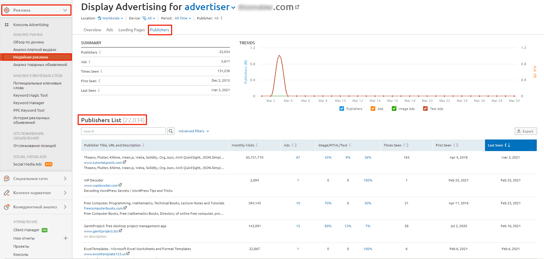 Медийная реклама